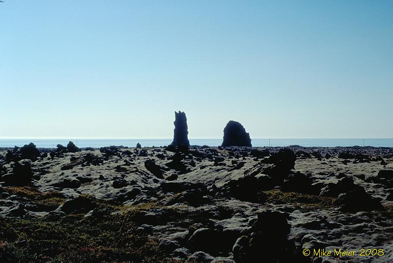 Iceland-1998-67.jpg - Lava formations at Neshraun