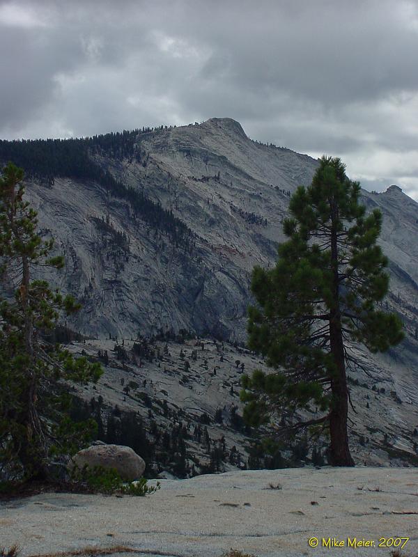 Tioga2006-06.jpg - Clouds Rest (9,926'), from Olmstead Point