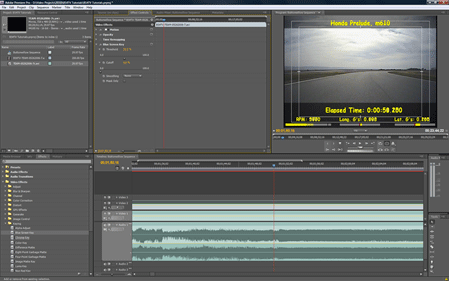 Sync the tracks
