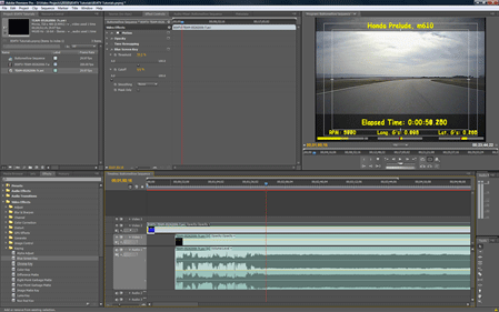 Sync the tracks