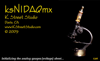 ksDaq Splash Screen