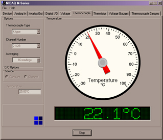 ksDaq Thermocouple Input Sheet